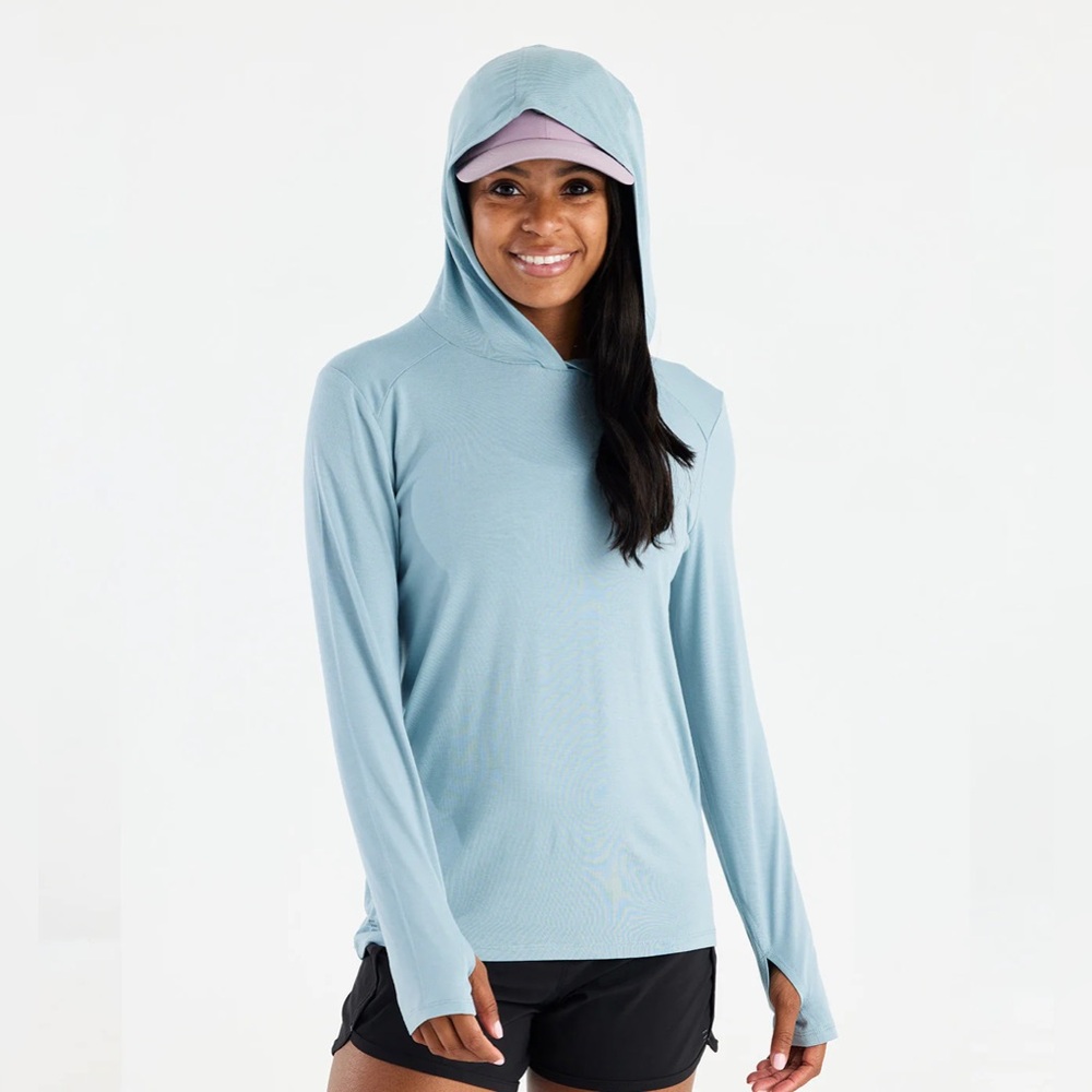 Free fly bamboo hoodie with UPF